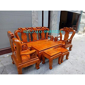 Mua Bộ bàn ghế quốc đào gỗ xoan - NỘI THẤT BÌNH LONG 0988-352-210