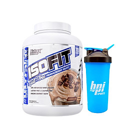 Thực phẩm bổ sung Whey ISOFIT (2310G/HỘP) + tặng kèm Bình lắc