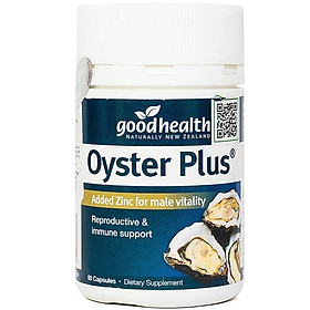 Tăng Cường Sinh Lý Nam Tinh Chất Hàu Goodhealth Oyster Plus Nhập Khẩu New Zealand Giúp Bổ Thận Tráng Dương, Cải Thiện Sức Khỏe Sinh Sản Và Chất...