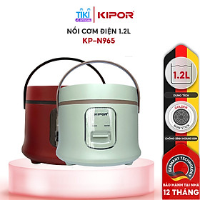 Mua Nồi cơm điện KIPOR KP-N965 1.2L - Lòng nồi dạng niêu  phủ lớp chống dính cao cấp - Tặng kèm vỉ hấp - Hàng chính hãng
