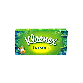 Kleenex Khăn Giấy Hộp H.Dầu Balsam 64 tờ