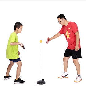 Bộ đánh bóng bàn tại nhà cán gỗ đồ choi phản xạ