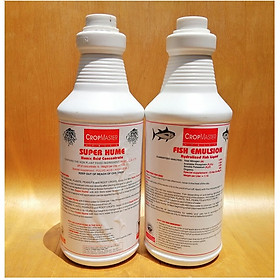 Mua Combo SUPER HUME 1000ML PHÂN BÓN LÁ + PHÂN ĐẠM CÁ CAO CẤP FISH EMULSION 1000ML- SẢN XUẤT TẠI MỸ (USA)