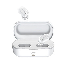 Mua Tai nghe đôi True Wireless Baseus W01 Encok Music - dung lượng pin lên đến 2000mah - Hàng Chính Hãng