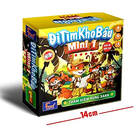 Board game-Đi tìm kho báu mini 1,2,3,4,5,6 Foxi-Đồ chơi trẻ em thông minh sáng tạo-phát triển IQ cao Đi Tìm Kho Báu Mini 1 Foxi