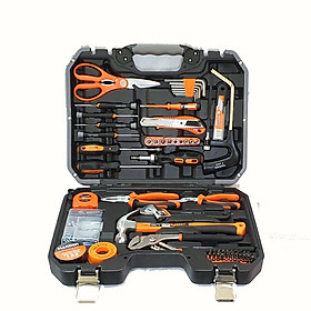 Bộ Dụng Cụ HARDEN 63 Dụng Cụ Chi Tiết Bằng Thép Cao Cấp CRV Tiêu Chuẩn Châu Âu - Hộp Nhựa Nguyên Chất, Chịu Được Va Đập , Độ Bền Cao, Dễ Dàng Sử Dụng Di Chuyển - 42x32x10 - Hàng Chính Hãng HARDEN