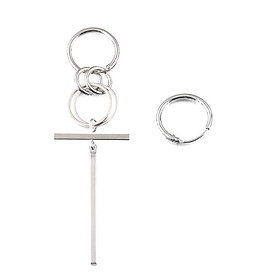 Bộ Khuyên tai BTS V chữ thập thiết kế tinh xảo tinh tế xinh xắn mà vô cùng cá tính