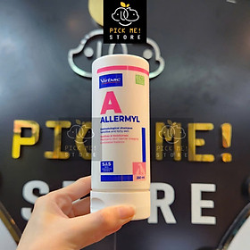 Virbac - Sữa Tắm ALLERMYL giúp Giảm Ngứa, Làm Dịu Da Nhạy Cảm, Kiểm Soát Viêm Da Dị Ứng cho Chó Mèo