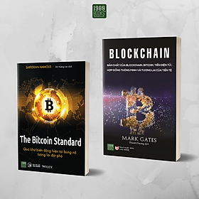 Hình ảnh sách Combo 2 cuốn Blockchain + The Bitcoin Standard - 1980Books