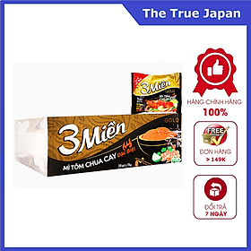 Mì 3 Miền Gold tôm chua cay đặc biệt gói 75g