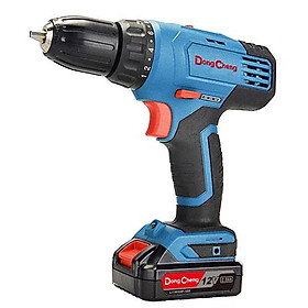 MÁY KHOAN - VẶN VÍT DÙNG PIN 12V 30NM DONGCHENG DCJZ20-10EM (GỒM 2 PIN 12V/2AH) - HÀNG CHÍNH HÃNG