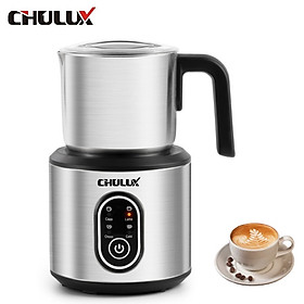 Máy tạo bọt sữa chuyên nghiệp 4 trong 1 Chulux QF-MF221118 công suất 500W - Hàng Nhập Khẩu