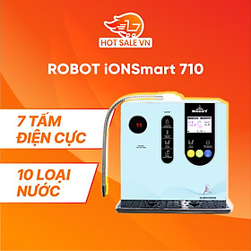 Mua Máy Lọc Nước Điện Giải Ion Kiềm ROBOT IonSmart 710 Nóng Thông Minh Tạo 10 Loại Nước Sử Dụng - Hàng Chính Hãng