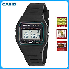 Đồng hồ nam Casio F-91W-3DG dây nhựa