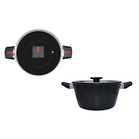 Nồi Next Style đáy từ hợp kim nhôm chống dính KIMS COOK 20cm