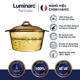 Mua Nồi Thuỷ Tinh Luminarc Blooming Amberline 3L - LUBLH6891