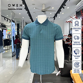 Áo Polo nam Owen chất Cotton thấm hút mồ hôi thoáng mát Mã APT231217