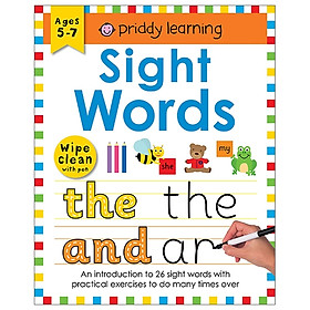 [Download Sách] Sight Words (Wipe Clean Workbooks)
