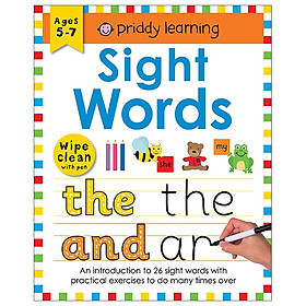 Sight Words (Wipe Clean Workbooks)