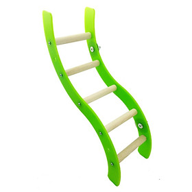 Pet Ladder Hamster Suspension Bridge Toy Mice Gerbil Hanging Toy Acrylic Climbing Ladder Hamster Chewing Toy