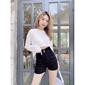 Quần short jean kiểu dáng thời trang King168 , quần short thời trang cao cấp nữ QA06