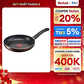 Chảo chiên chống dính đáy từ Tefal Day by Day 24cm, dùng cho mọi loại bếp- Hàng chính hãng