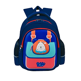 Balo mẫu giáo dành cho bé trai HASUN HS 2545 - Siêu nhẹ, chống thấm hiệu quả - Hàng Chính Hãng