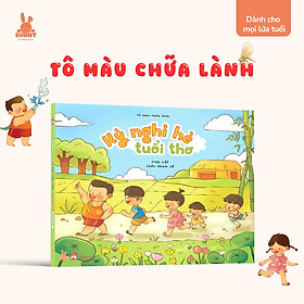 Sách Tô Màu Chữa Lành: Kỳ Nghỉ Hè Tuổi Thơ