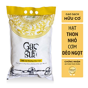 Gạo Sữa Thượng Hạng - Túi 5kg - Dẻo vừa, mềm cơm, thơm nhẹ