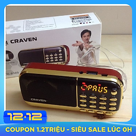 Đài 836s USB thẻ nhớ nghe đài FM có đèn pin hàng nhập khẩu