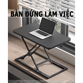 Bàn Nâng Hạ Gấp Gọn Chân Cao Bàn Đứng Làm Việc Bàn Máy Tính Làm Việc Thông