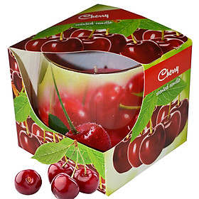 Ly nến thơm tinh dầu Admit Cherry 100g QT026993 - quả anh đào