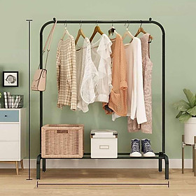 Mua kệ phơi quần áo  GIÀN PHƠI ĐEN sắt sơn tĩnh điện