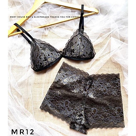 SET BRALETTE REN MÚT NGỰC QUẦN ĐÙI MR12