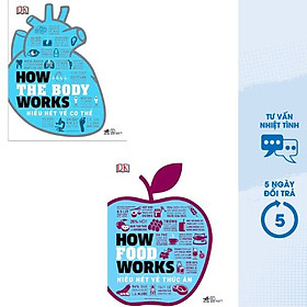 Combo How The Body Works - Hiểu Hết Về Cơ Thể và How Food Works - Hiểu Hết Về Thức Ăn - NN