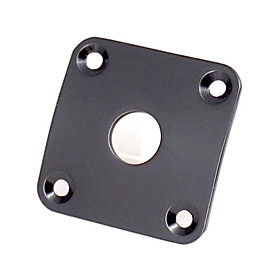 2pcs Square Curved Bottom Jack Plate Cover for LP PEI Electric Guitar Parts