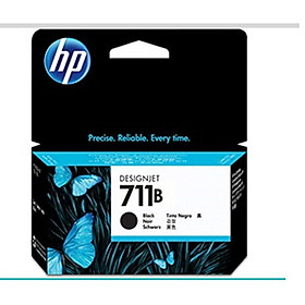 Mua Mực in HP 711B 38-ml Black DesignJet Ink Cartridge (3WX00A) thay cho mã mực CZ129A - Hàng chính hãng