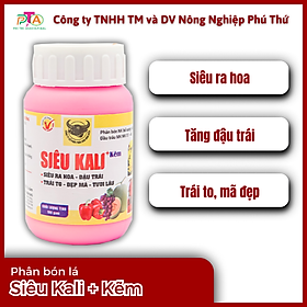 Mua Phân Bón Lá Cao Cấp Đầu Trâu MK NK 11- 46 Siêu Kali + Kẽm Hũ 100gam