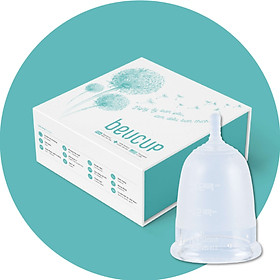 Hàng chính hãng - Hộp Cốc Nguyệt San Siêu Mềm BeU Cup, ISO 13485, Chứng chỉ FDA