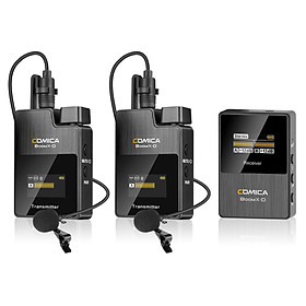 Mua Cặp Micro Cài Áo Không Dây Comica BoomX-D - Sóng 2.4G  Siêu Nhỏ Gọn  Khoảng Cách 50m  Thiết Kế Cho Camera Và Smart Phone - Hàng Chính Hãng