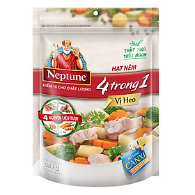 Hạt Nêm Neptune 4 Trong 1 Vị Heo (850g)