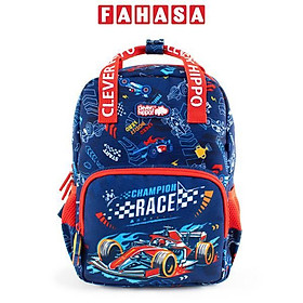 Ba Lô Mầm Non Mini Champion Race - Dash Blue - Cleverhippo BC4120/BLUE