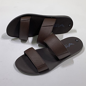 Dép Nam Quai Ngang Da Bò Thật Cao Cấp - Mã U2