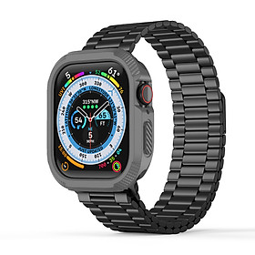 Mua Ốp Bảo Vệ Case Armor Carbon cho Apple Watch Series 10 Size 42mm/46mm - Hàng Chính Hãng