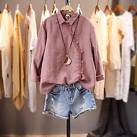 Áo bigsize cổ đức cá tính