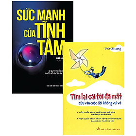 Combo Sức Mạnh Của Tĩnh Tâm (Sức Mạnh Của Tĩnh Tâm + Tìm Lại Cái Tôi Đã Mất) (Tái Bản 2018)