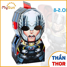 Bộ đồ chơi hóa trang bìa carton SIÊU NHÂN Marvel người nhện Spiderman, Iron man, Batman, Hulk, Thanos, Thor