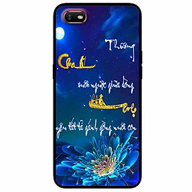 Ốp lưng in cho Realme C2 Mẫu Thư Pháp Cha Mẹ