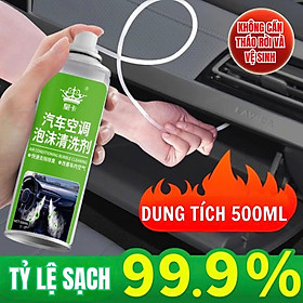 Bình Xịt Vệ Sinh Điều Hòa Ô Tô - 500ml XỊT VỆ SINH KHỬ MÙI NỘI THẤT KHÁC