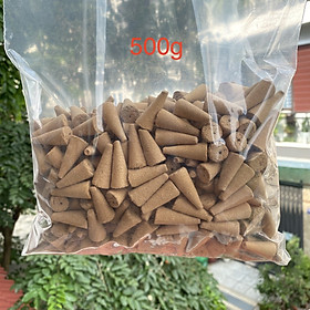 Nhang Nụ Trầm Hương Tự Nhiên Cao Cấp (500G) Nụ Trầm Hương Thác Khói Chảy Ngược mùi thơm dịu nhẹ dùng để thư giãn, thiền định, thờ cúng gia tiên, xông nhà cửa tẩy mùi, thanh lọc không khí